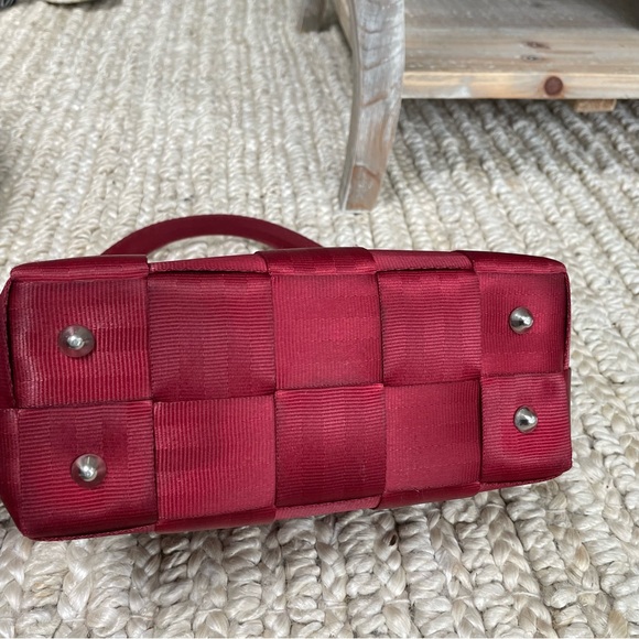 Bags The Original Seatbelt Bag Mini Tote Shoulder Bag Made In Usa Red